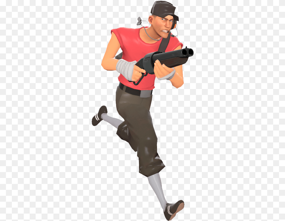 Scout Full Body Scout Team Fortress, Person, People, Adult, Woman Free Png Download