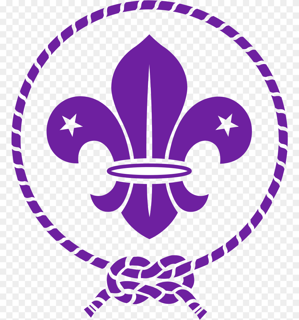Scout Logo, Purple, Symbol, Emblem Free Png Download