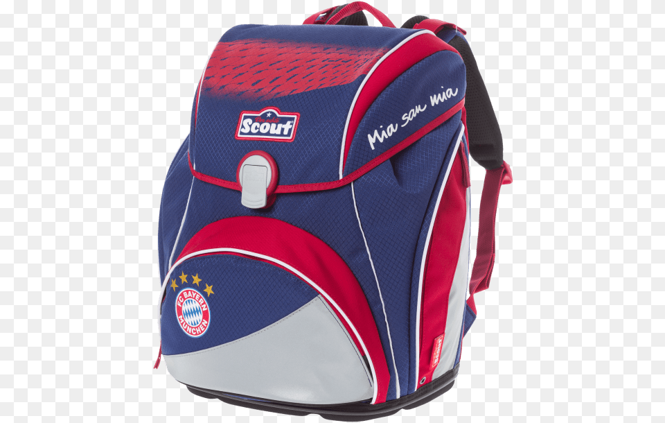 Scout School Bag Scout Fc Bayern Schulranzen, Backpack, Accessories, Formal Wear, Tie Free Png