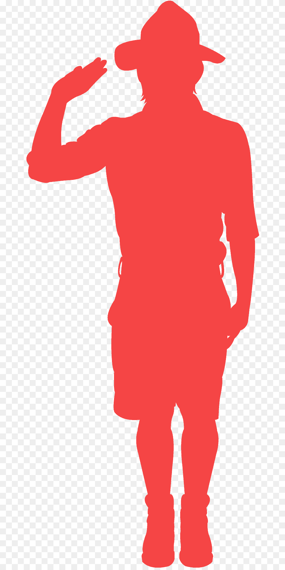 Scout Silhouette, Adult, Male, Man, Person Png Image