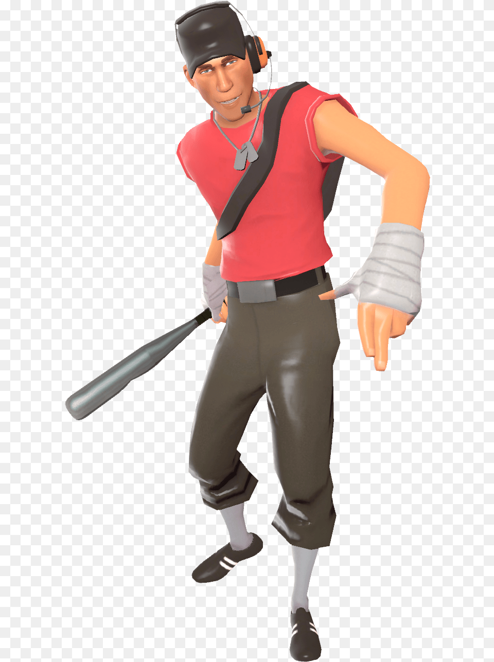 Scout Tf2 Scout Render, Person, People, Team, Sport Free Png Download