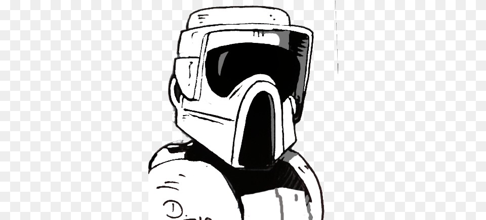 Scout Trooper Scoutonendor Twitter Sketch, Cushion, Home Decor, Person, Adult Png Image