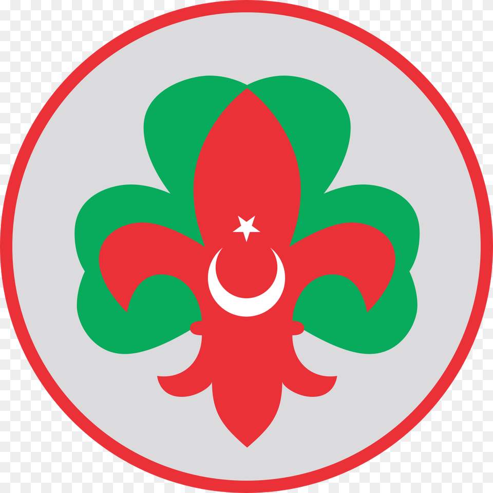 Scouting And Guiding Federation Of Turkey, Logo, Symbol, Disk Png Image