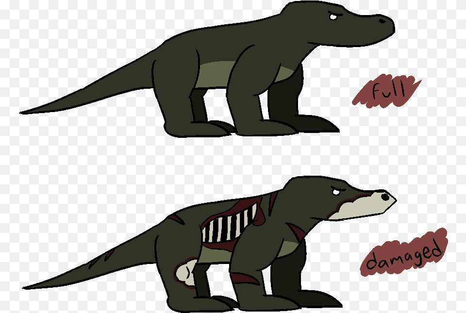 Scp Art Thread The Offtopic Area Klei Animal Figure, Dinosaur, Reptile, Fish, Sea Life Png Image
