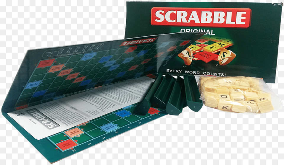Scrabble 116y2 Small Board Game Poker Set Free Transparent Png