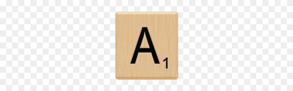 Scrabble Tile A, Mailbox, Wood, Plywood, Sign Free Png Download