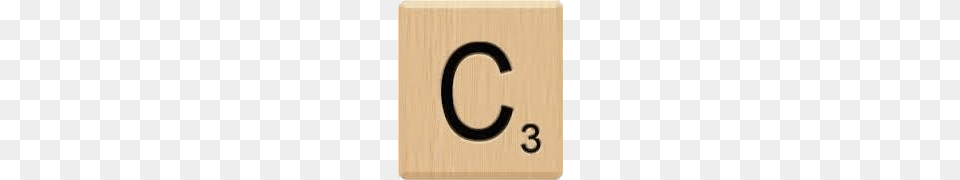 Scrabble Tile C, Number, Symbol, Text, Smoke Pipe Png Image