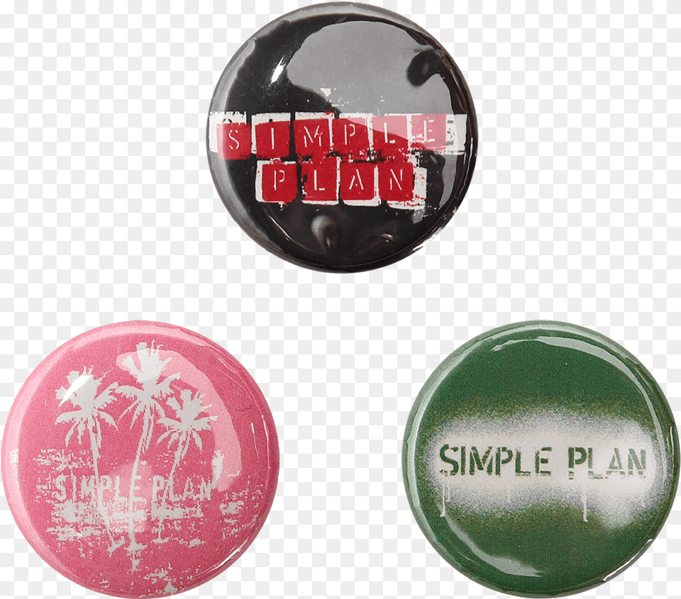 Scrabble Tropical Spray Logo Pin Pack Eye Shadow, Badge, Symbol Free Png