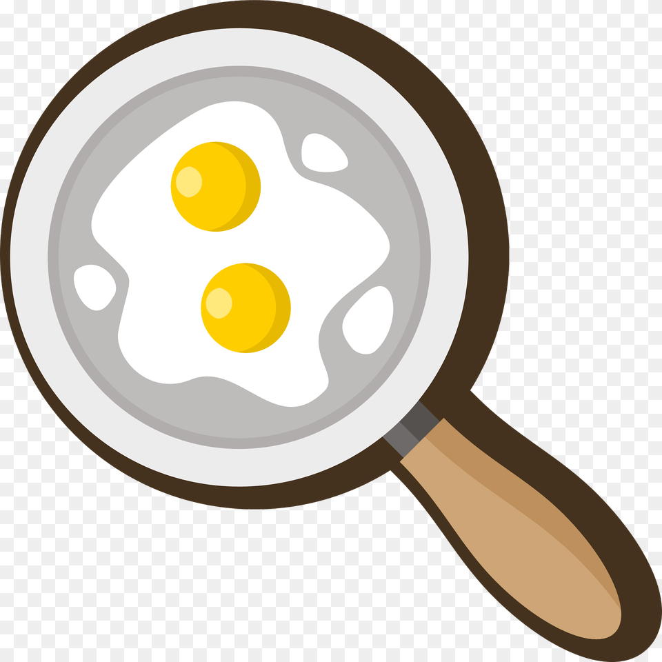 Scrambled Eggs Clipart, Cooking Pan, Cookware, Frying Pan Png