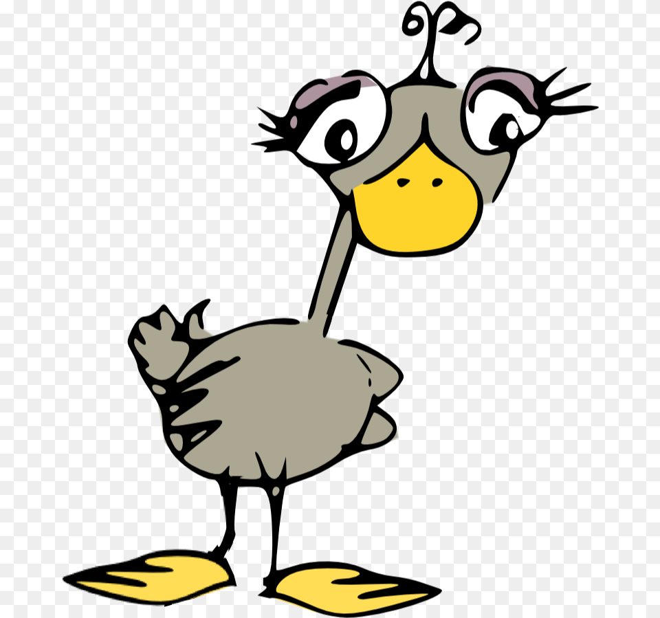 Scrap Bird Silly Bird Clip Art, Animal, Beak, Cartoon, Face Free Png