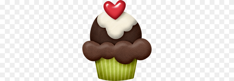 Scrap Cupido, Cake, Cream, Cupcake, Dessert Free Png