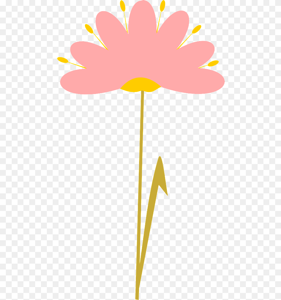 Scrap Flower Transparent Clip Art, Anther, Daisy, Petal, Plant Png Image