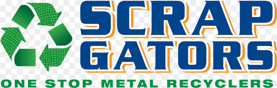 Scrap Gators Logo Poster, Recycling Symbol, Symbol Free Png Download
