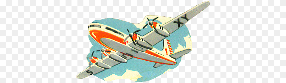 Scrap Image Red Airoplane Vintage Airplane In The Vintage Airplane, Aircraft, Transportation, Vehicle Free Transparent Png