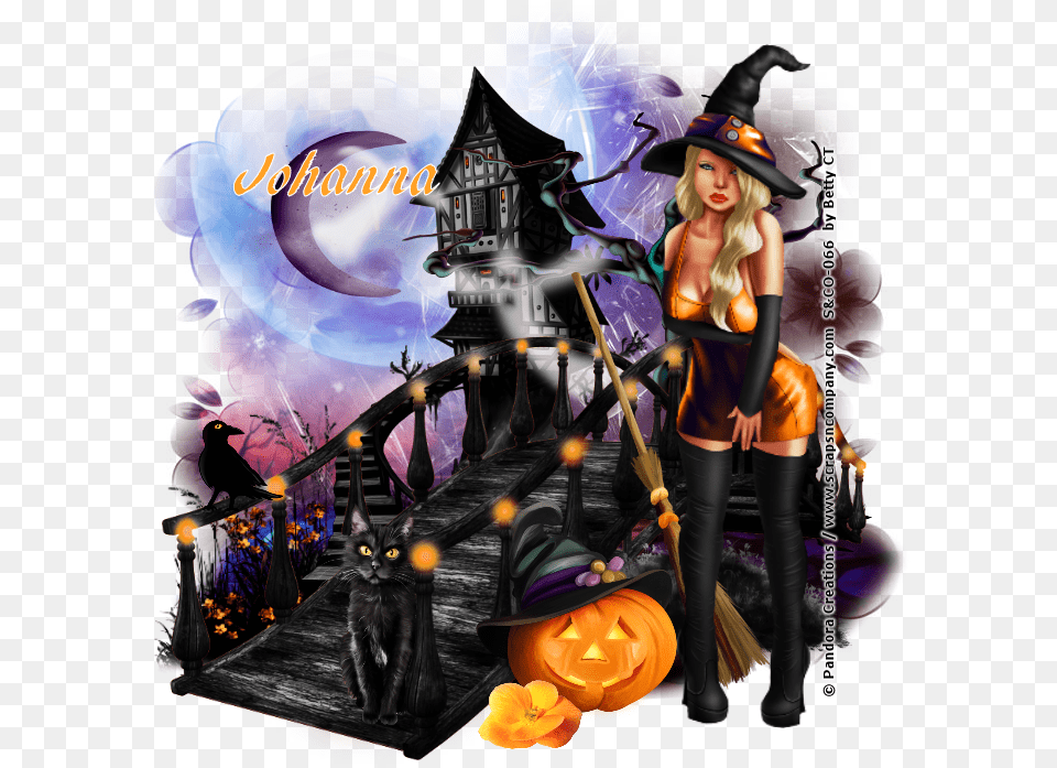 Scrap Sexy Witch Cartoon, Adult, Person, Woman, Female Png
