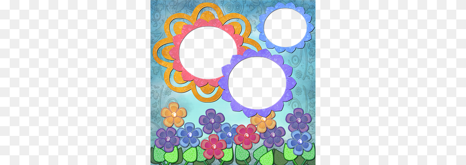 Scrapbook Art, Graphics, Pattern, Floral Design Free Png