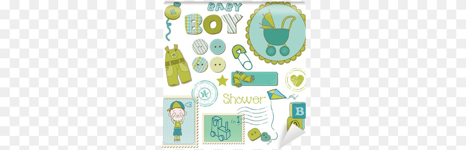 Scrapbook Baby Shower Boy Set Carte Felicitations De Naissance A Imprimer Gratuit, People, Person, Text Free Transparent Png