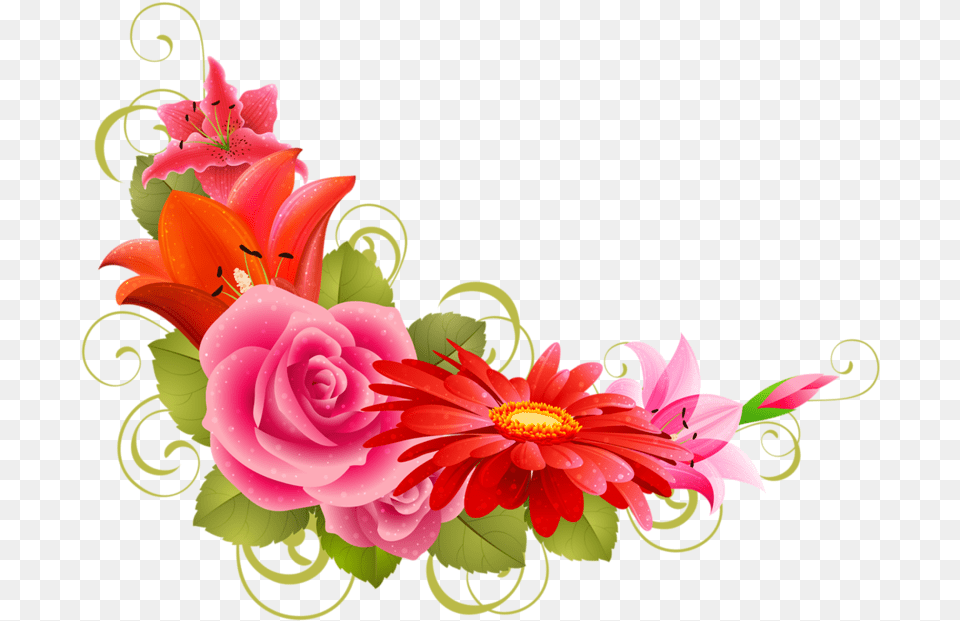 Scrapbook Dessin De Fleurs Clip Art Modles Wedding Corner Flower Design, Floral Design, Flower Arrangement, Flower Bouquet, Graphics Png