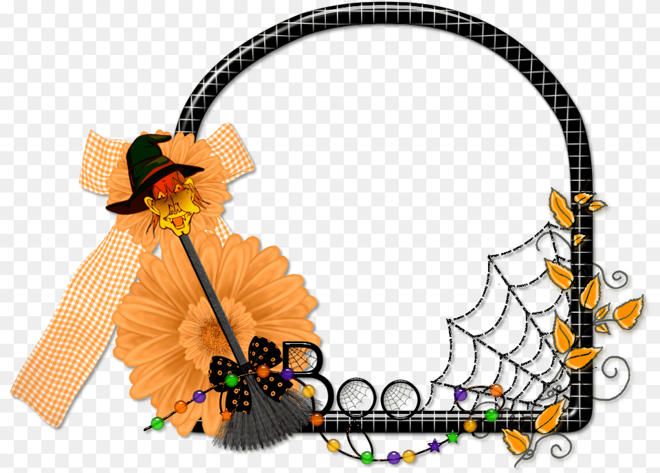 Scrapbook Halloween Frame, Photography, Person, Art Free Png
