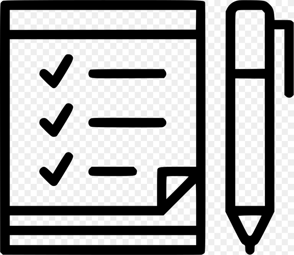 Scrapbook Notes Todo List Tasks Icon Text, Number, Symbol Free Png Download