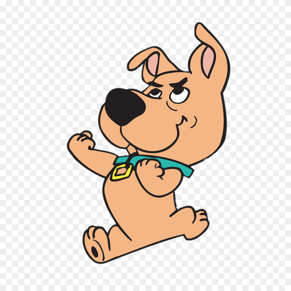 Scrappy Doo Fighting, Cartoon, Baby, Person Png Image