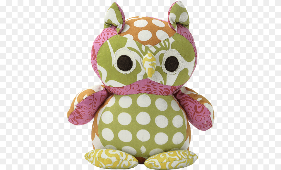 Scrappy Patchwork Baby Owl Scrappy Patchwork, Plush, Toy, Teddy Bear Free Transparent Png
