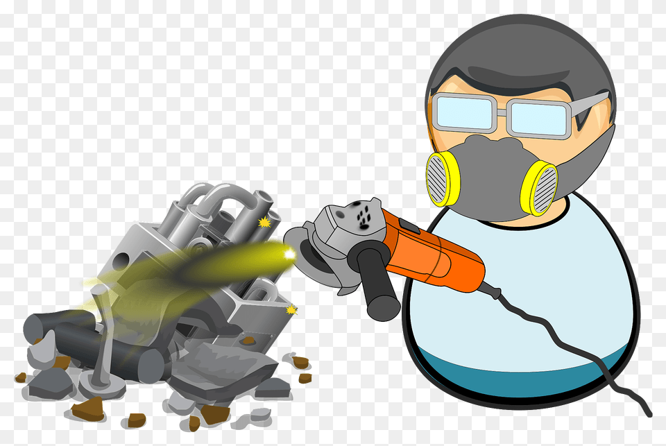 Scrapyard Worker Clipart, Bulldozer, Machine Free Transparent Png