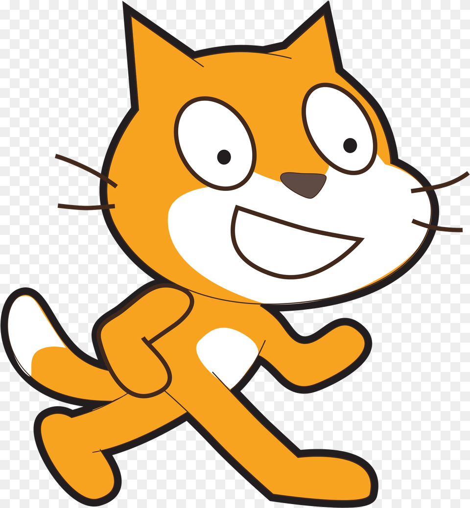 Scratch Cat No Background, Cartoon, Plush, Toy Free Png Download