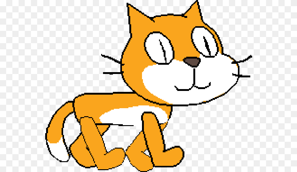 Scratch Cat Sprites, Baby, Person, Cartoon, Electronics Free Png Download