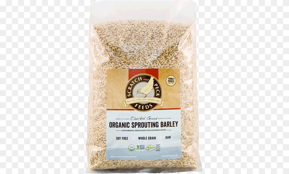 Scratch Peck Feeds Organic Sprouting Barley Barley, Food, Grain, Produce, Business Card Free Transparent Png