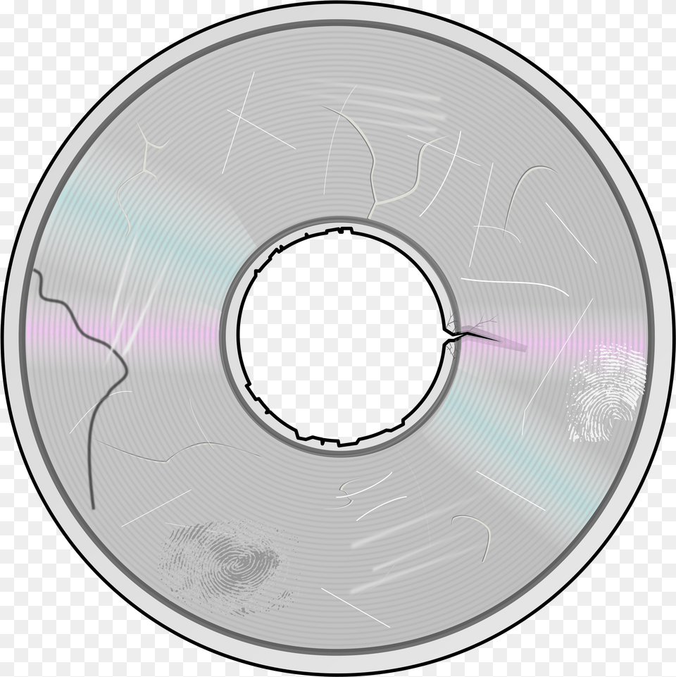Scratched Cd Clipart, Disk, Dvd Png