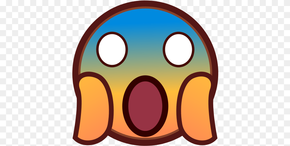 Scream Emoji Picture Emoji Facebook Fear, Plush, Toy Free Png