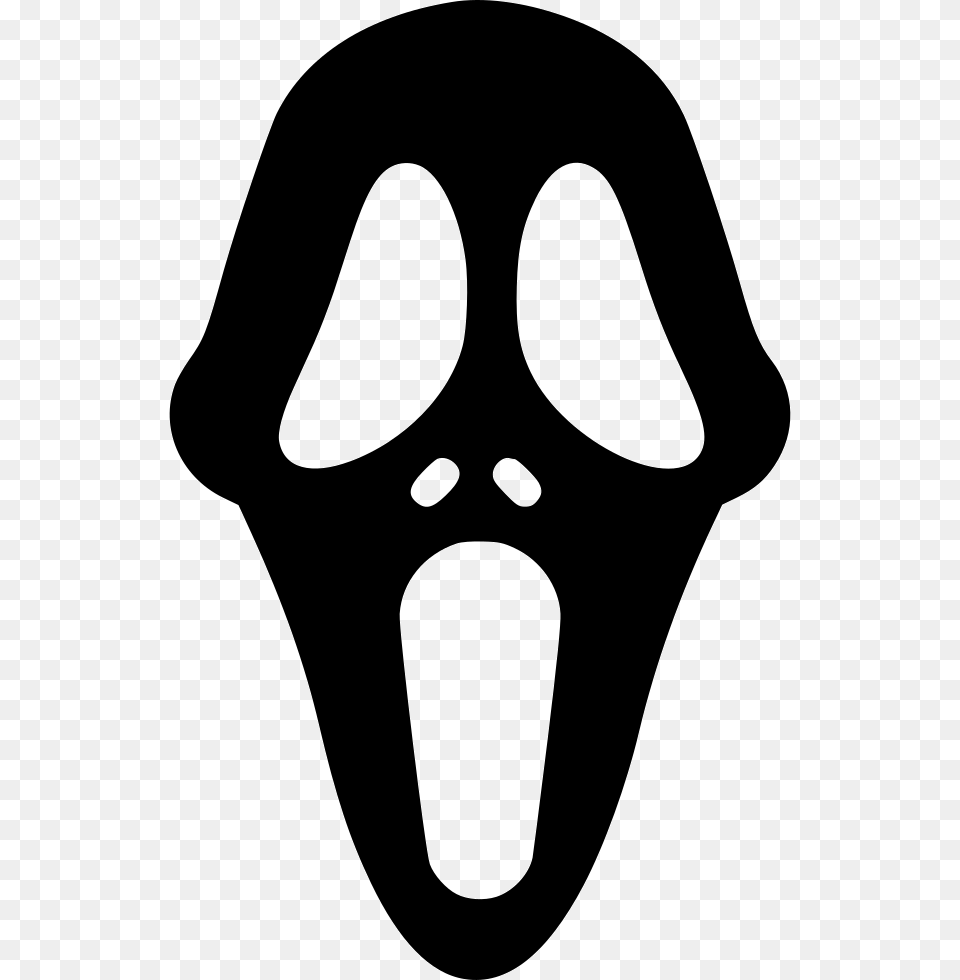 Scream Icon Stencil, Clothing, Hardhat, Helmet Free Png Download