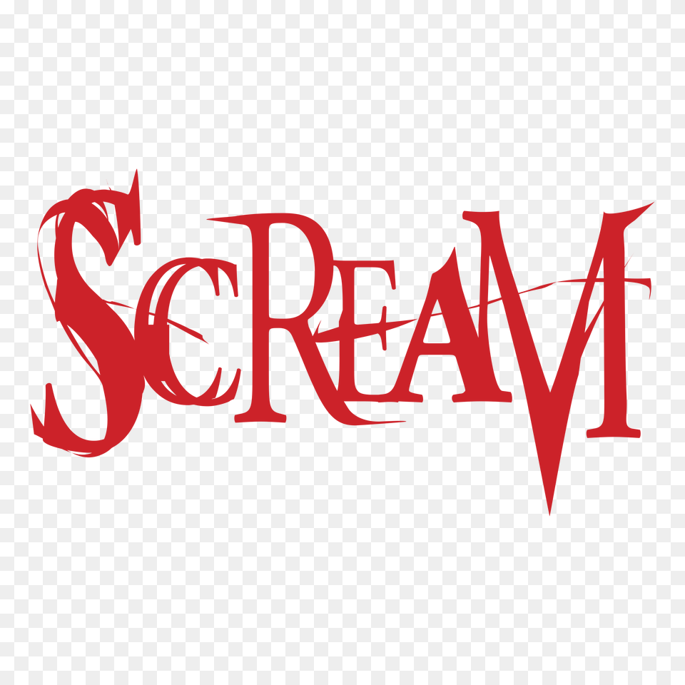 Scream Logo Transparent Vector, Text Free Png