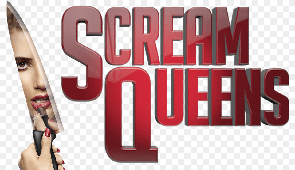 Scream Queens Logo 7 Scream Queens, Weapon, Blade, Cosmetics, Lipstick Free Png