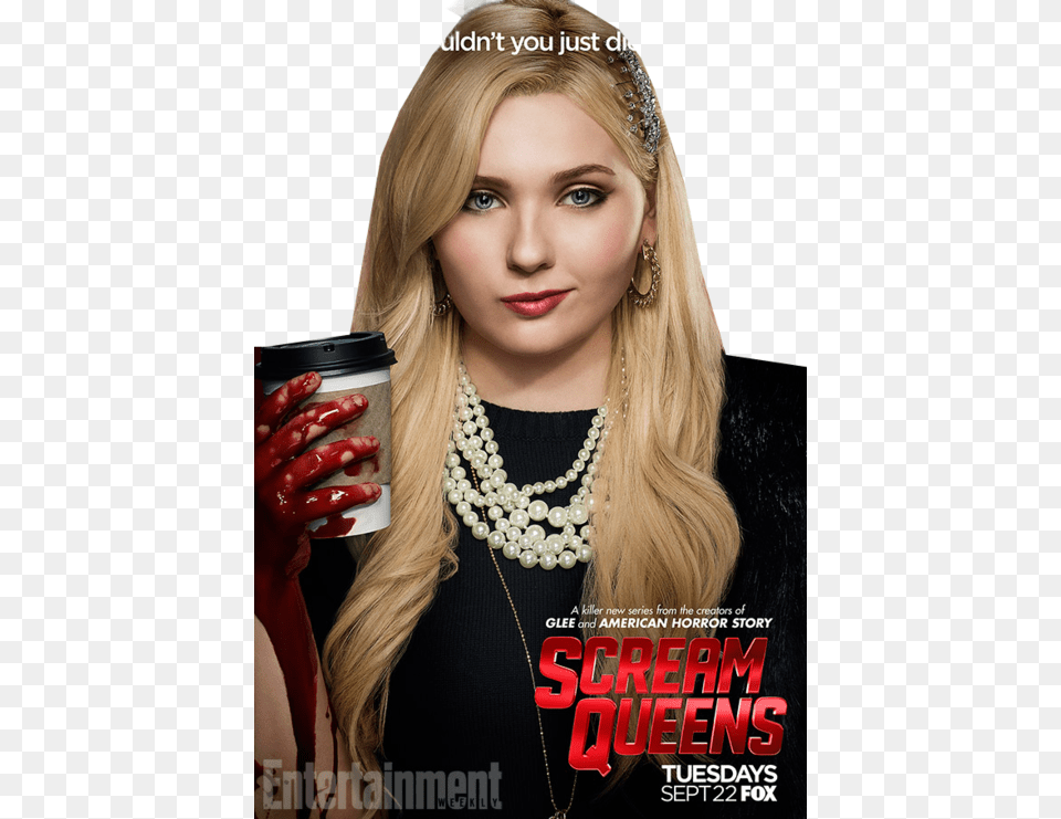 Scream Queens Main Character, Accessories, Portrait, Face, Photography Png Image