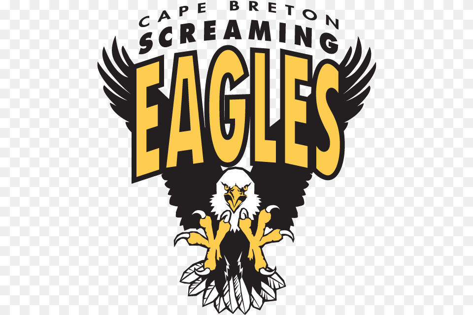 Screaming Eagle Logos Cape Breton Screaming Eagles, Animal, Bird, Logo, Festival Png