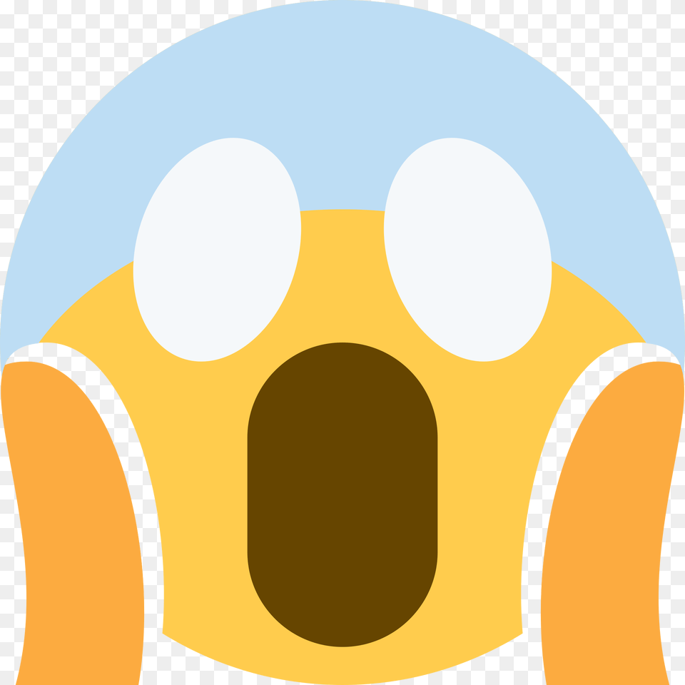 Screaming Emoji Meaning With Pictures Scream Emoji Twitter, Cap, Clothing, Hat, Swimwear Free Png Download