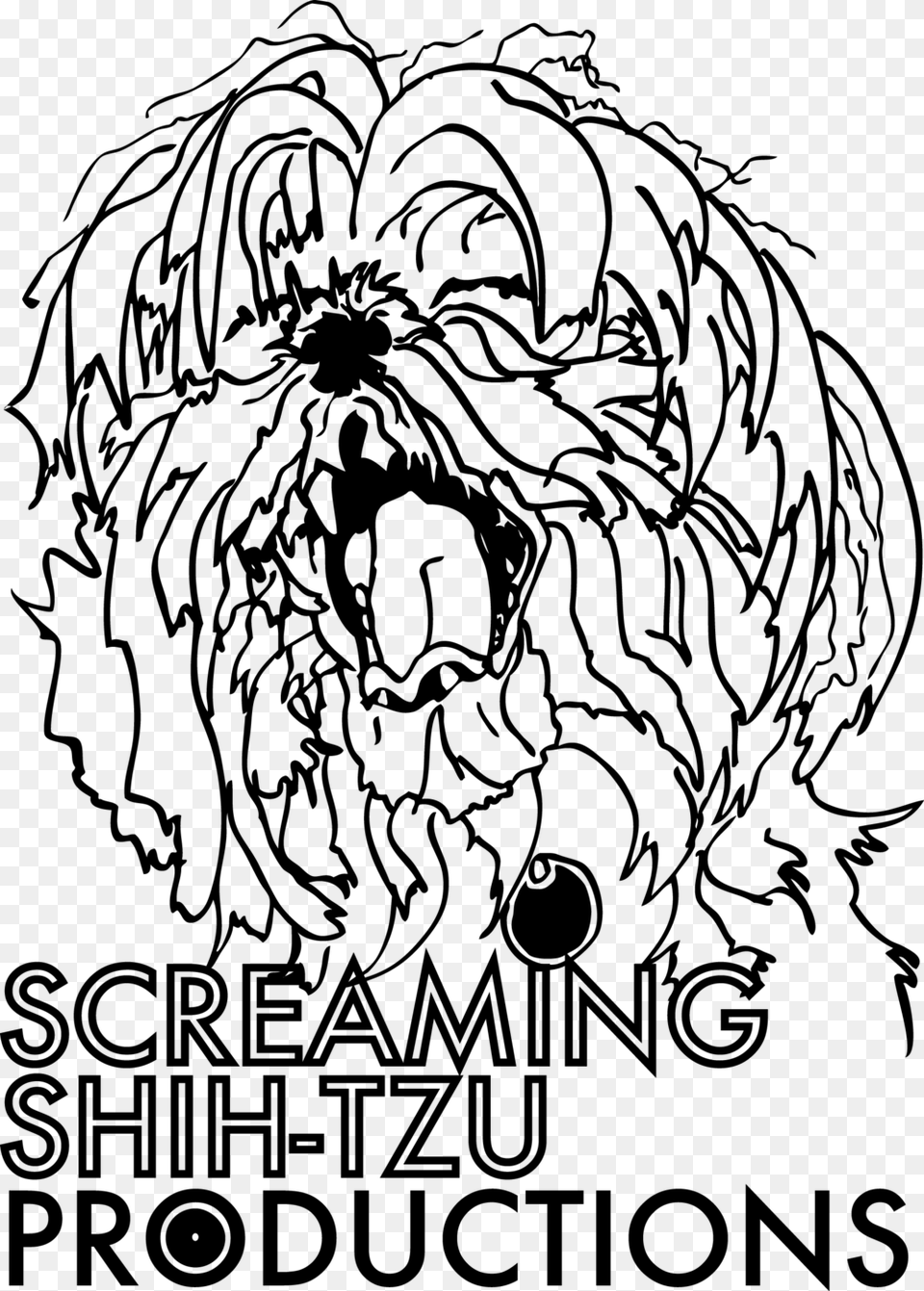 Screaming Shih Tzu Productions, Gray Free Transparent Png