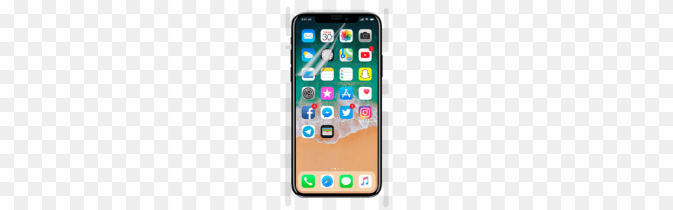 Screen Clear Back Clear Skini Screen Guard For Iphone X Robobull, Electronics, Mobile Phone, Phone Free Png