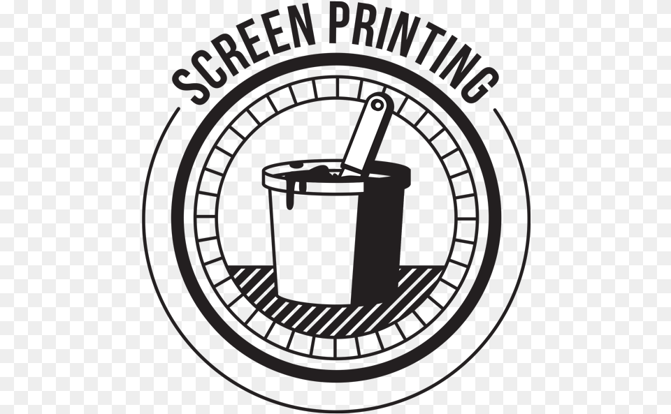 Screen Print Clipart, Bucket Free Png