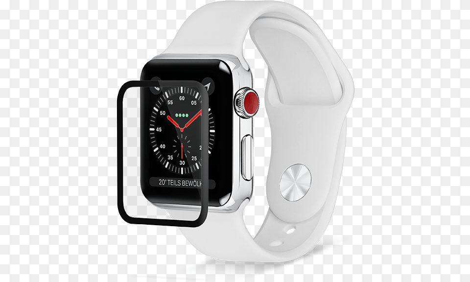 Screen Protection Displayschutz Apple Watch 3 42mm, Wristwatch, Arm, Body Part, Person Free Transparent Png