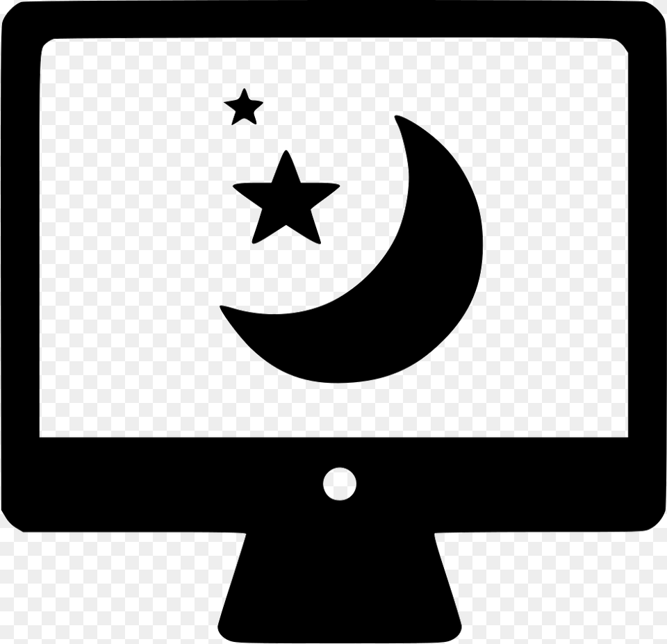 Screen Saver Icon, Star Symbol, Symbol, Electronics Free Transparent Png