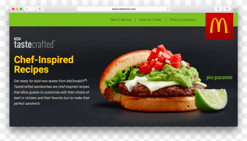Screen Shot 2015 04 27 At Mcdonalds, Burger, Food, Advertisement Free Png Download