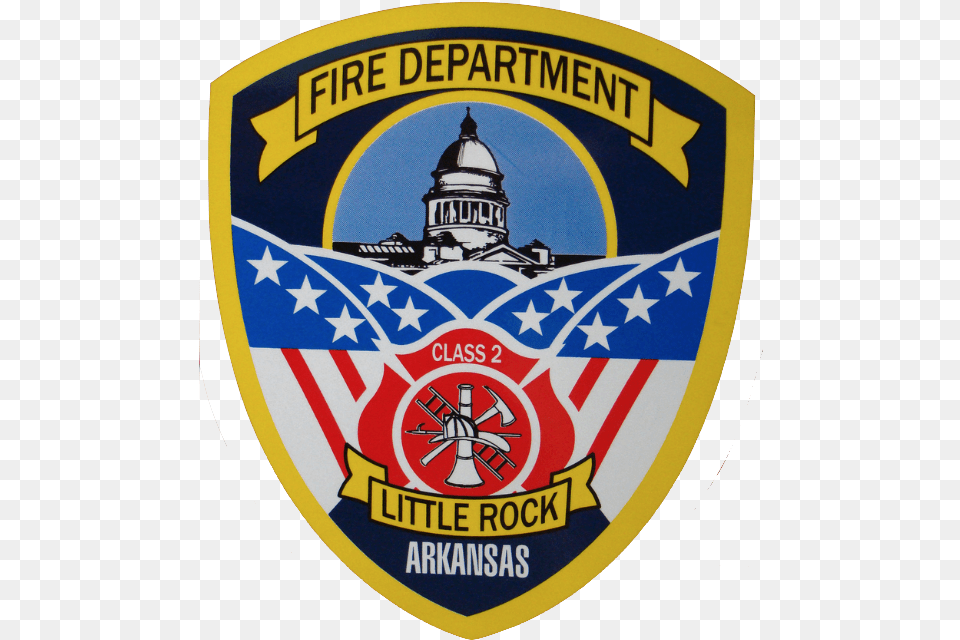Screen Shot 2016 03 29 At Little Rock Fire Department Logo, Badge, Emblem, Symbol Png