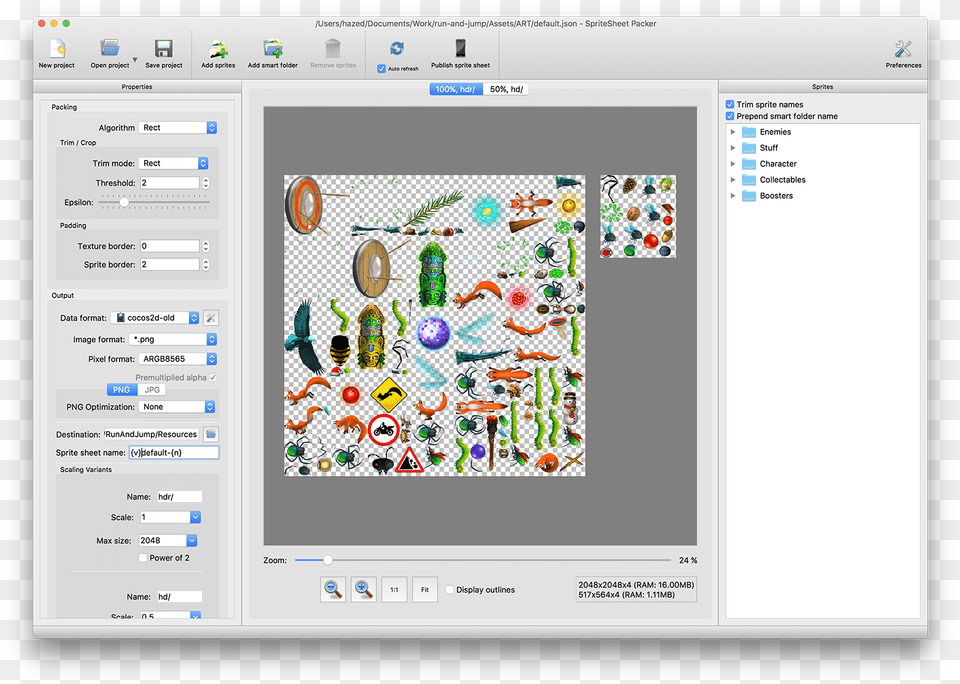 Screen Shot 2016 12 08 At Sprite Sheet Packer, File, Computer Hardware, Electronics, Hardware Free Transparent Png