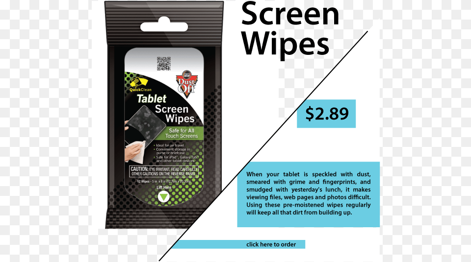 Screen Wipes, Advertisement, Poster, Adapter, Electronics Free Png