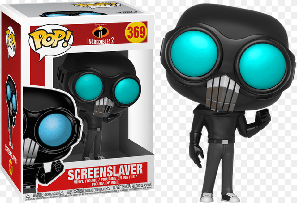 Screenslaver Pop Vinyl Figure Incredibles Pop Vinyl, Lighting Png Image