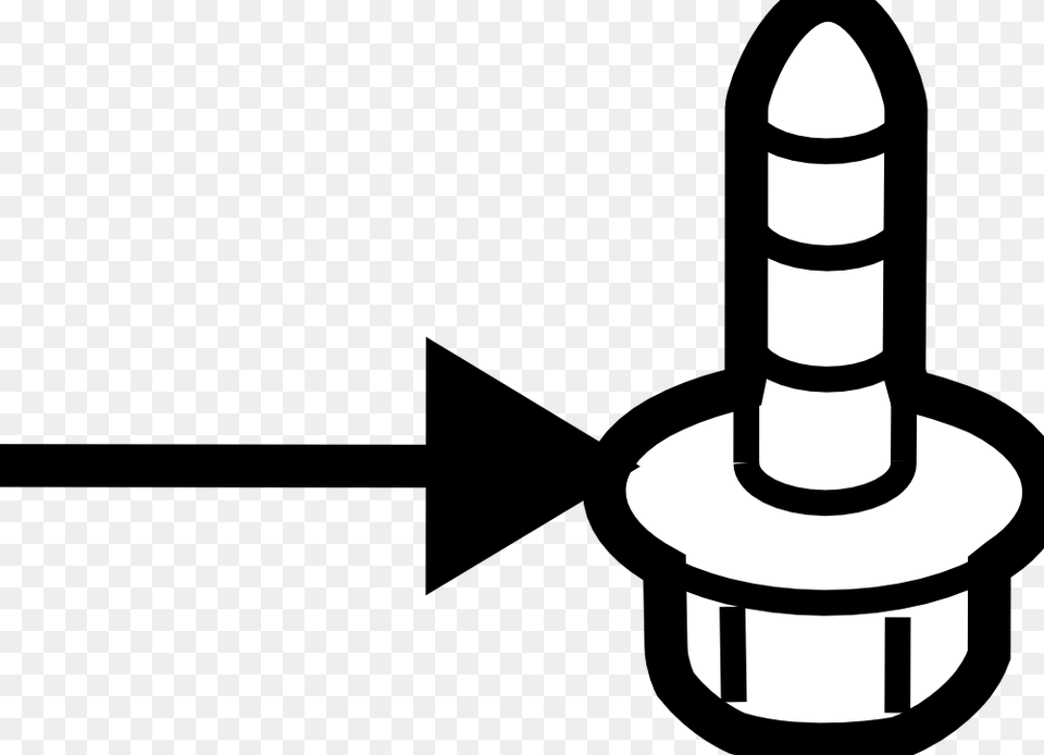 Screw Amp Nut Clipart, Stencil, Weapon, Smoke Pipe Free Png