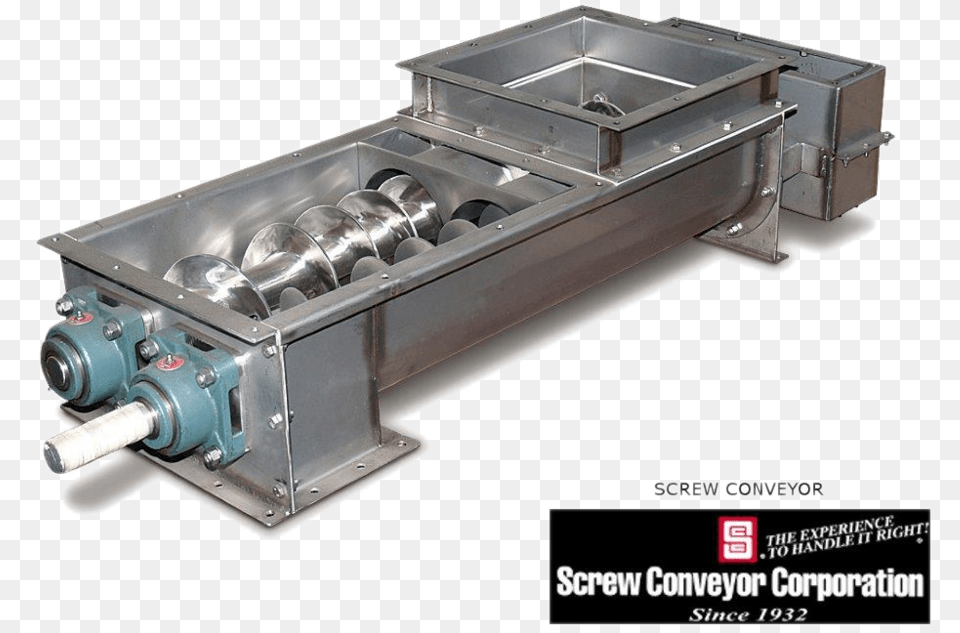 Screw Conveyor With Logo, Machine Png Image